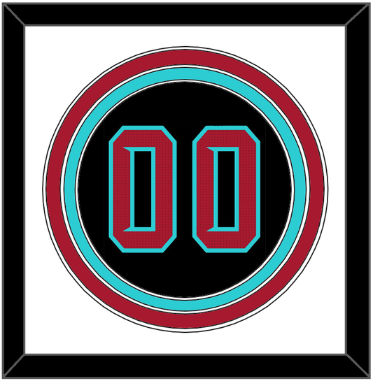 Arizona Number - Alternate Black - Premier Tier 1