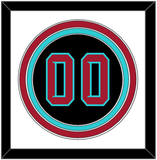 Arizona Number - Alternate Black - Triple Mat 1