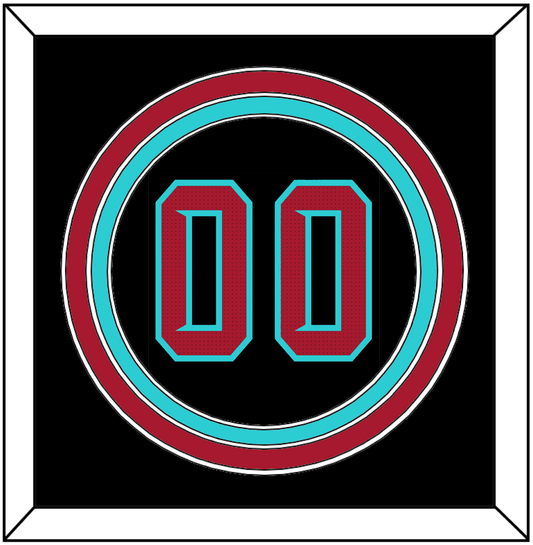 Arizona Number - Alternate Black - Premier Tier 2