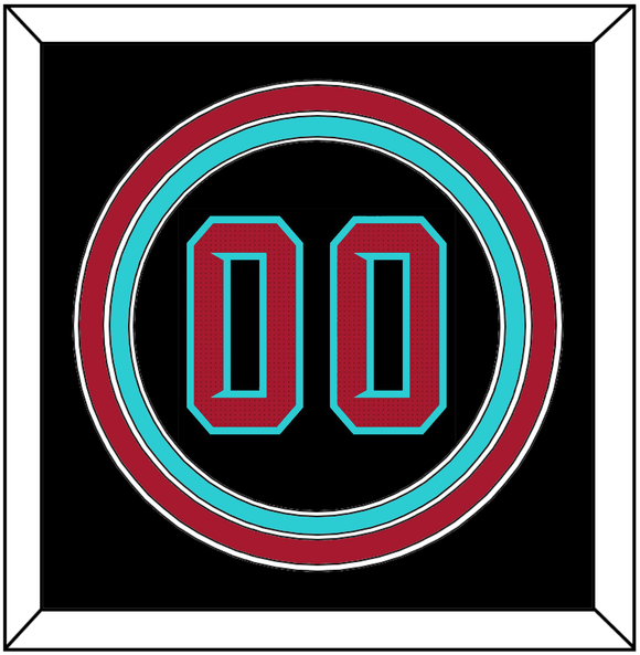 Arizona Number - Alternate Black - Triple Mat 2