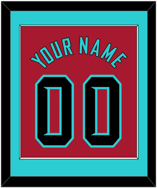 Arizona Name & Number - Alternate Red - Essential Tier 2
