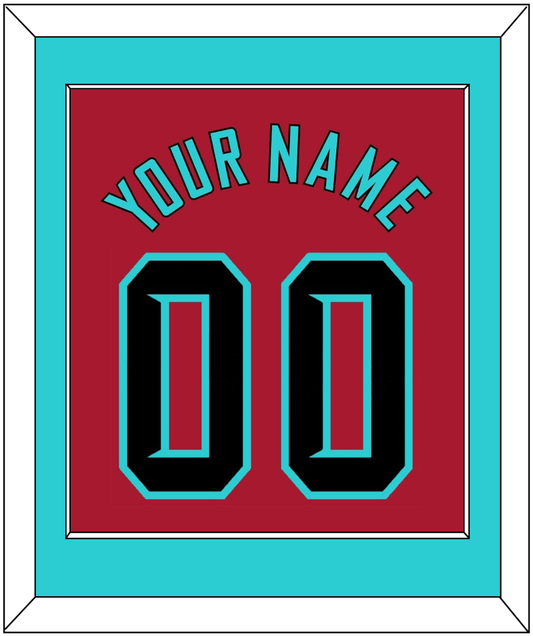 Arizona Name & Number - Alternate Red - Essential Tier 2