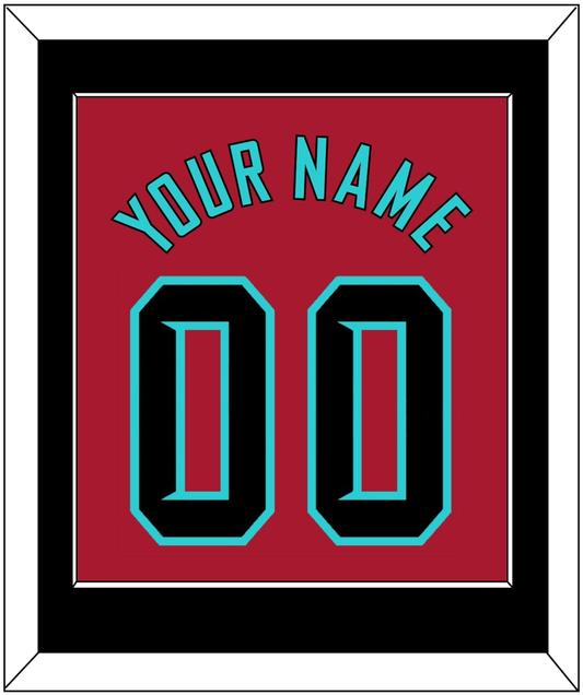 Arizona Name & Number - Alternate Red - Essential Tier 3