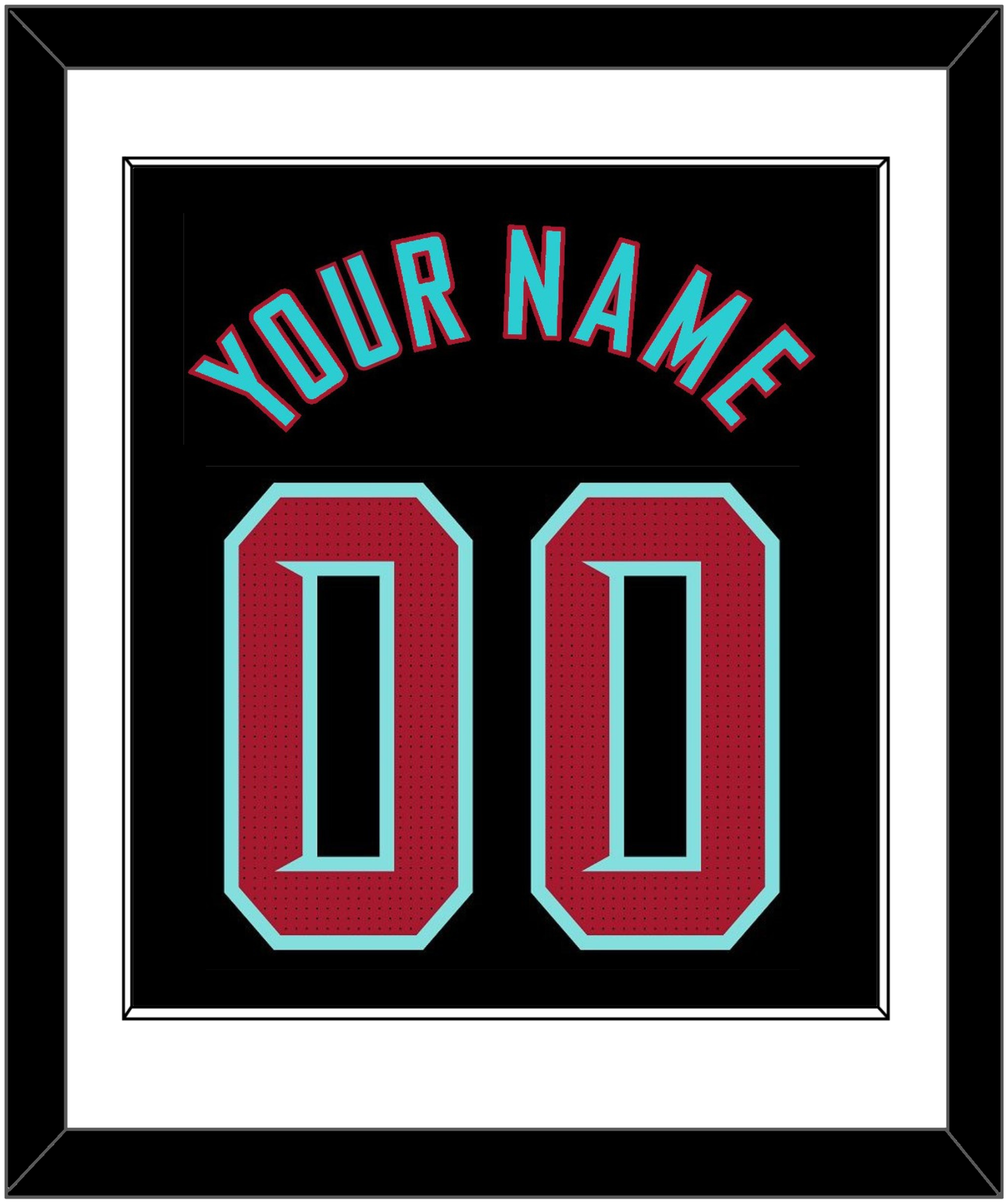 Arizona Name & Number - Alternate Black - Essential Tier 1