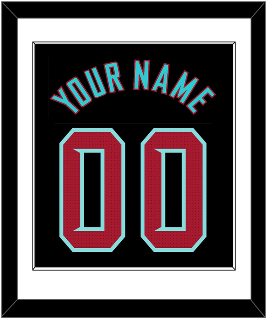 Arizona Name & Number - Alternate Black - Essential Tier 1