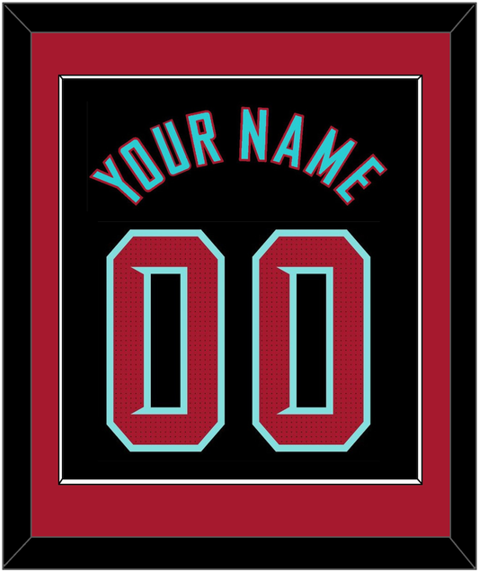 Arizona Name & Number - Alternate Black - Essential Tier 2