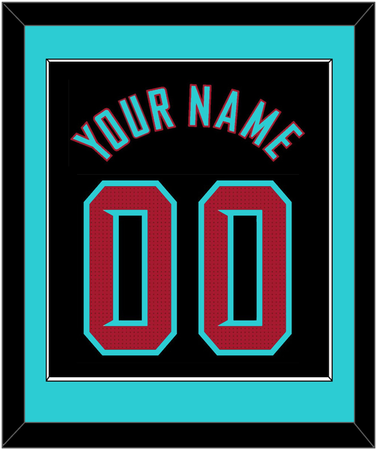 Arizona Name & Number - Alternate Black - Essential Tier 3