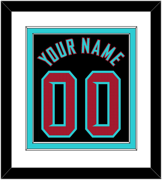 Arizona Name & Number - Alternate Black - Signature Tier 1