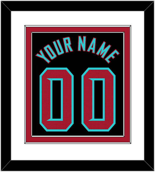 Arizona Name & Number - Alternate Black - Signature Tier 2