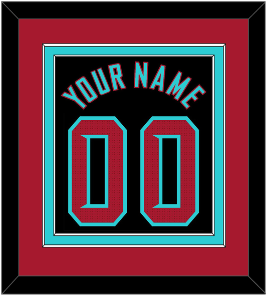 Arizona Name & Number - Alternate Black - Signature Tier 3