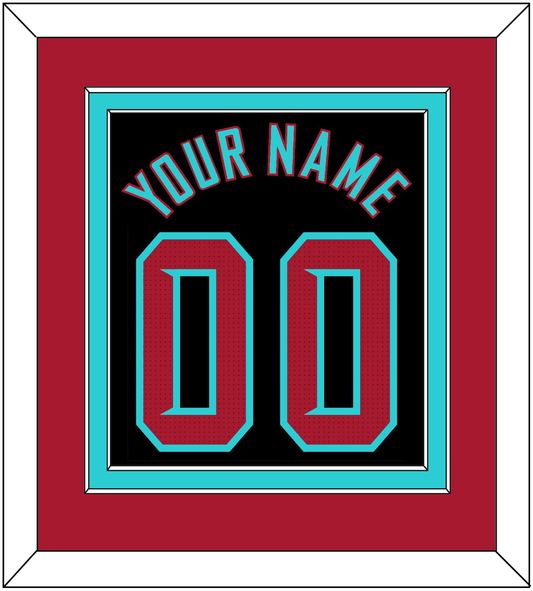Arizona Name & Number - Alternate Black - Signature Tier 3