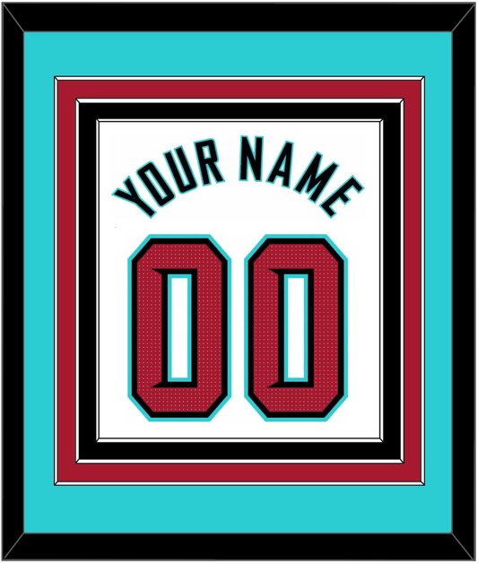 Arizona Name & Number - Home White - Premier Tier 2
