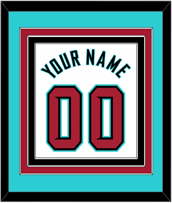Arizona Name & Number - Home White - Triple Mat 2