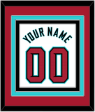 Arizona Name & Number - Home White - Triple Mat 3
