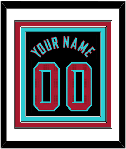 Arizona Name & Number - Alternate Black - Premier Tier 1