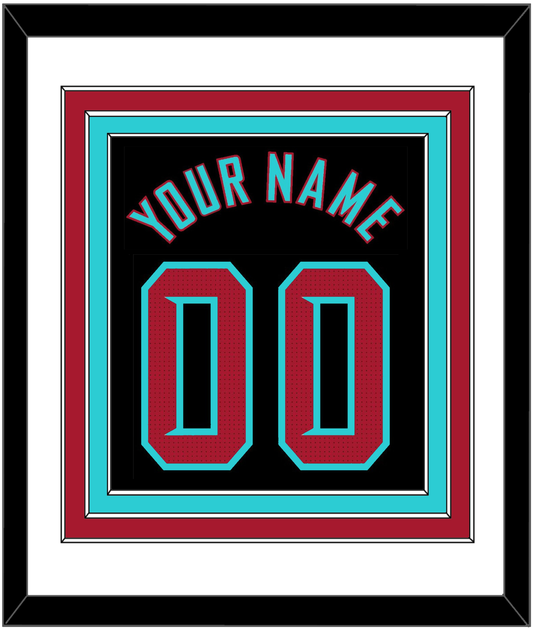 Arizona Name & Number - Alternate Black - Premier Tier 1