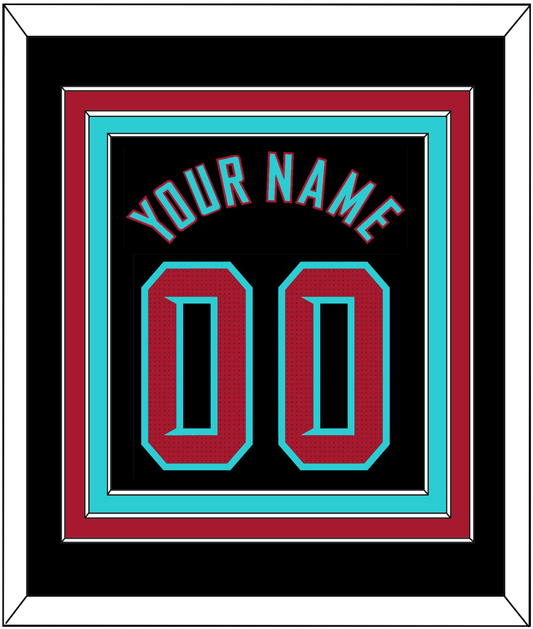 Arizona Name & Number - Alternate Black - Premier Tier 2