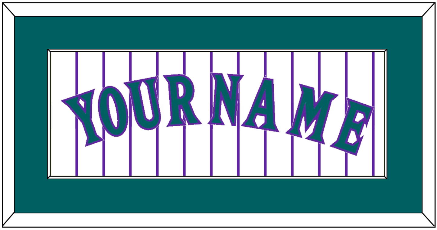 Arizona Name - Alternate Home White Pinstripes (1998-2006) - Essential Tier 2