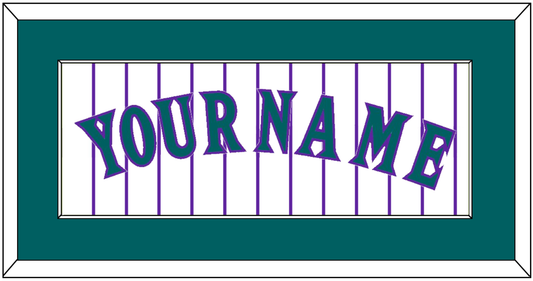 Arizona Name - Alternate Home White Pinstripes (1998-2006) - Essential Tier 2