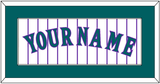 Arizona Name - Alternate Home White Pinstripes (1998-2006) - Single Mat 2
