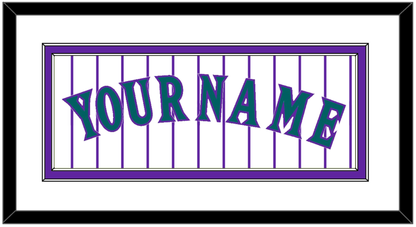 Arizona Name - Alternate Home White Pinstripes (1998-2006) - Signature Tier 1
