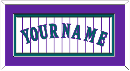 Arizona Name - Alternate Home White Pinstripes (1998-2006) - Signature Tier 3