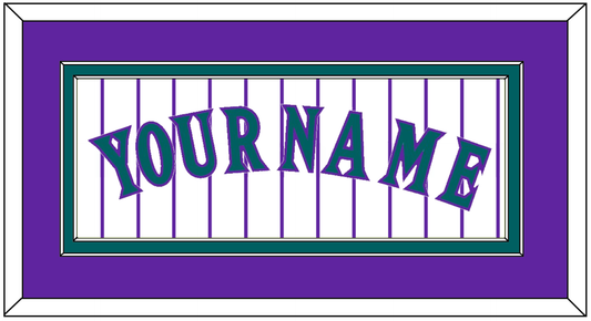 Arizona Name - Alternate Home White Pinstripes (1998-2006) - Signature Tier 3