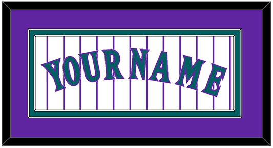 Arizona Name - Alternate Home White Pinstripes (1998-2006) - Signature Tier 3