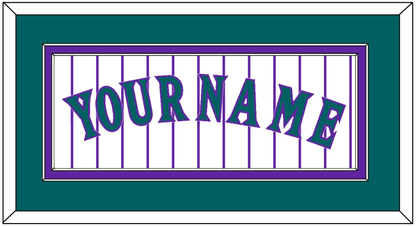 Arizona Name - Alternate Home White Pinstripes (1998-2006) - Signature Tier 4