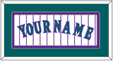 Arizona Name - Alternate Home White Pinstripes (1998-2006) - Double Mat 4