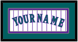 Arizona Name - Alternate Home White Pinstripes (1998-2006) - Double Mat 4