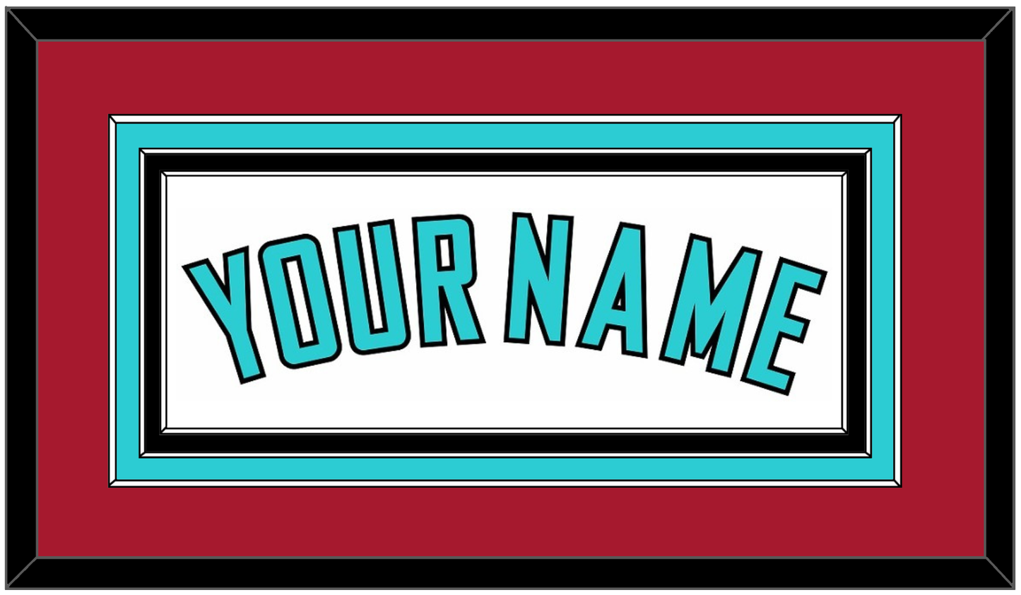 Arizona Name - Alternate Home White (2020-2023) - Premier Tier 4