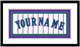 Arizona Name - Alternate Home White Pinstripes (1998-2006) - Triple Mat 1