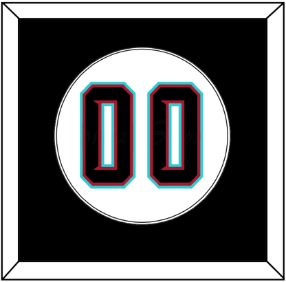 Arizona Number - Alternate Home White (2020-2023) - Essential Tier 1