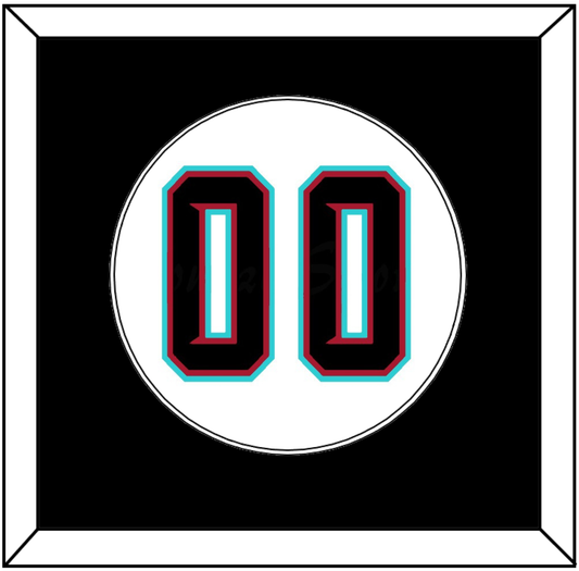 Arizona Number - Alternate Home White (2020-2023) - Essential Tier 1