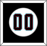 Arizona Number - Alternate Home White (2020-2023) - Single Mat 1