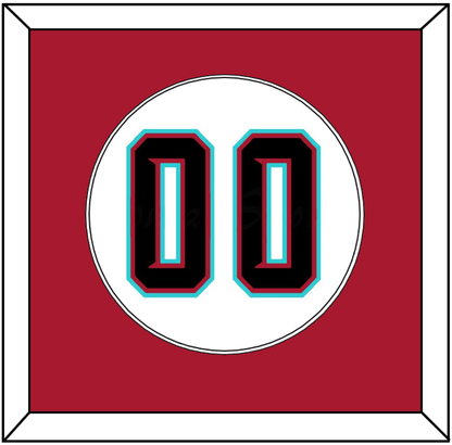 Arizona Number - Alternate Home White (2020-2023) - Essential Tier 2