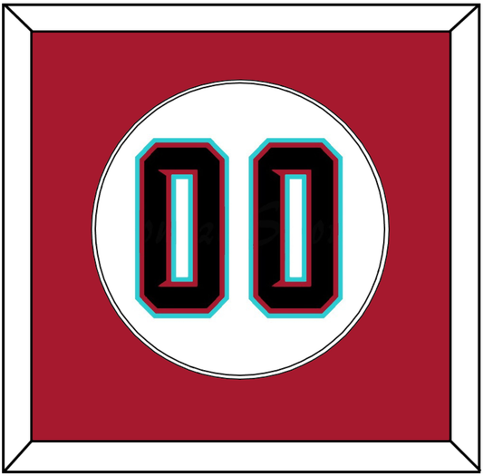 Arizona Number - Alternate Home White (2020-2023) - Essential Tier 2