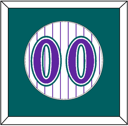 Arizona Number - Alternate Home White Pinstripes (1998-2006) - Essential Tier 2