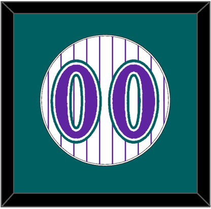 Arizona Number - Alternate Home White Pinstripes (1998-2006) - Essential Tier 2