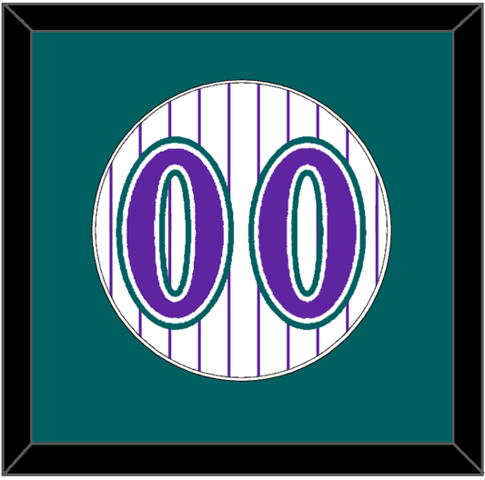 Arizona Number - Alternate Home White Pinstripes (1998-2006) - Essential Tier 2