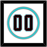 Arizona Number - Alternate Home White (2020-2023) - Double Mat 2