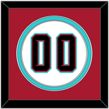 Arizona Number - Alternate Home White (2020-2023) - Double Mat 3