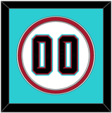 Arizona Number - Alternate Home White (2020-2023) - Double Mat 4