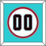 Arizona Number - Alternate Home White (2020-2023) - Double Mat 4