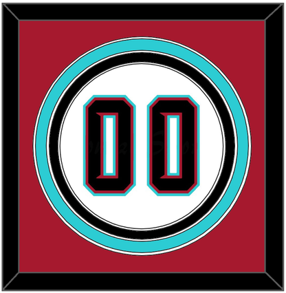 Arizona Number - Alternate Home White (2020-2023) - Premier Tier 4