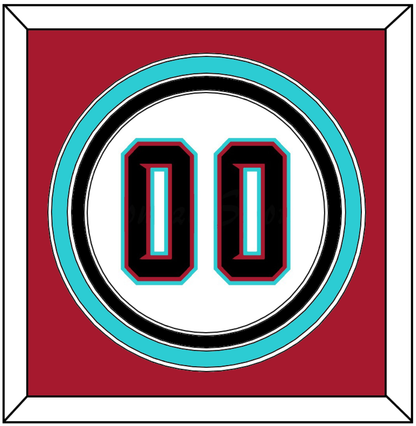 Arizona Number - Alternate Home White (2020-2023) - Premier Tier 4