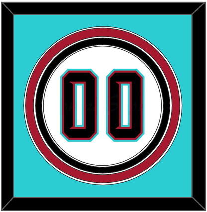Arizona Number - Alternate Home White (2020-2023) - Premier Tier 5