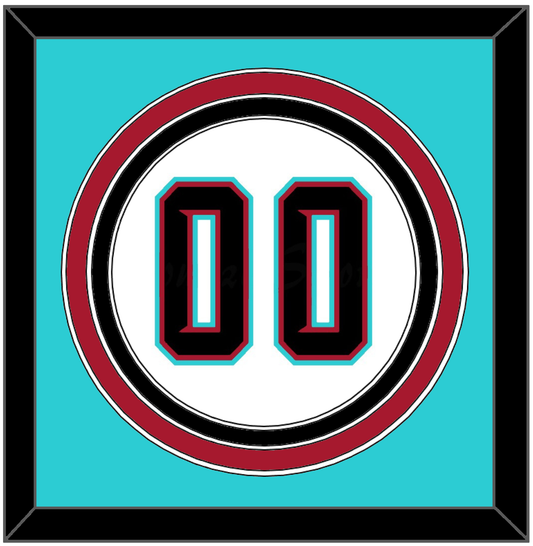 Arizona Number - Alternate Home White (2020-2023) - Premier Tier 5