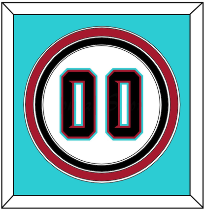 Arizona Number - Alternate Home White (2020-2023) - Premier Tier 5